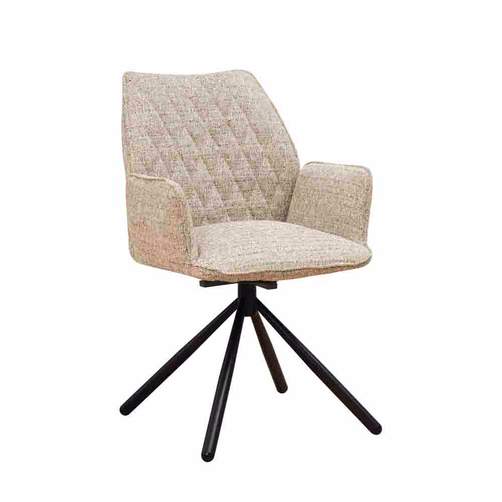 Stoel Donny beige chenille