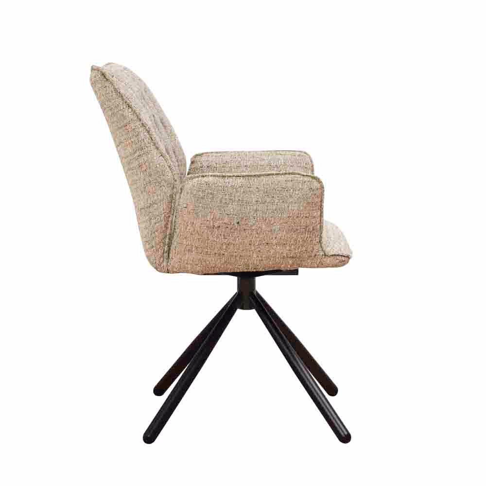 Stoel Donny beige chenille