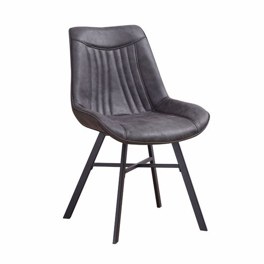 Stoel Samuel antraciet eco