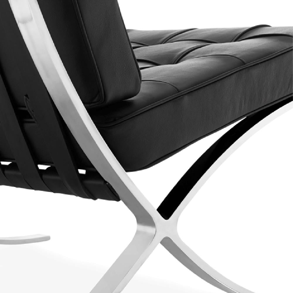Zwarte Expo-fauteuil