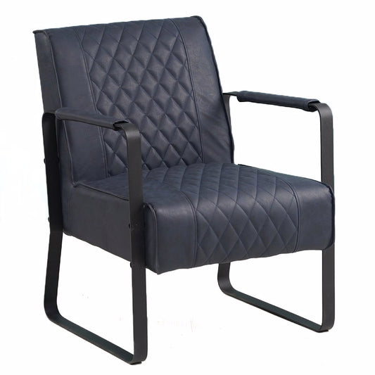 Fauteuil Stevie blauw