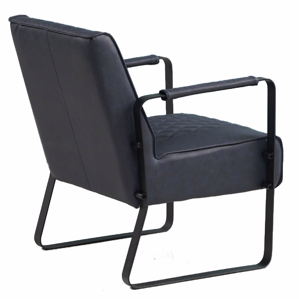 Fauteuil Stevie blauw