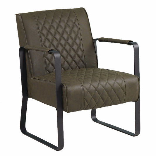Fauteuil Stevie groen
