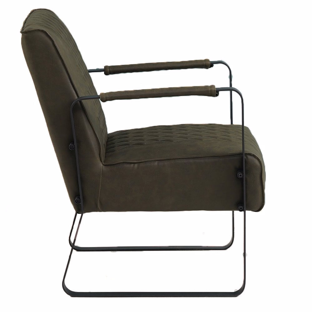 Fauteuil Stevie groen