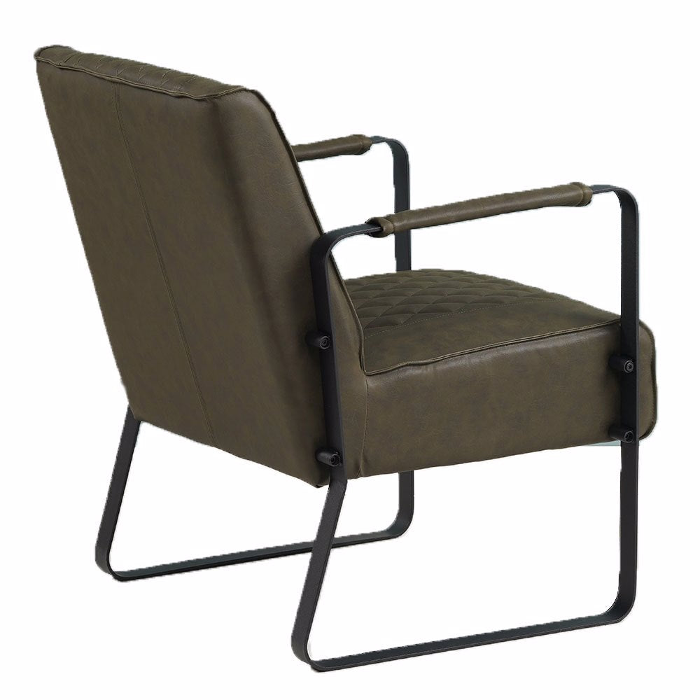 Fauteuil Stevie groen