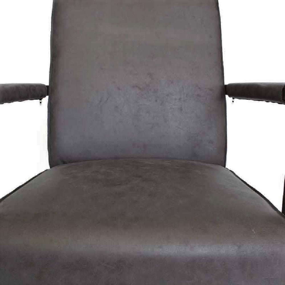 Fauteuil Tyler antraciet eco