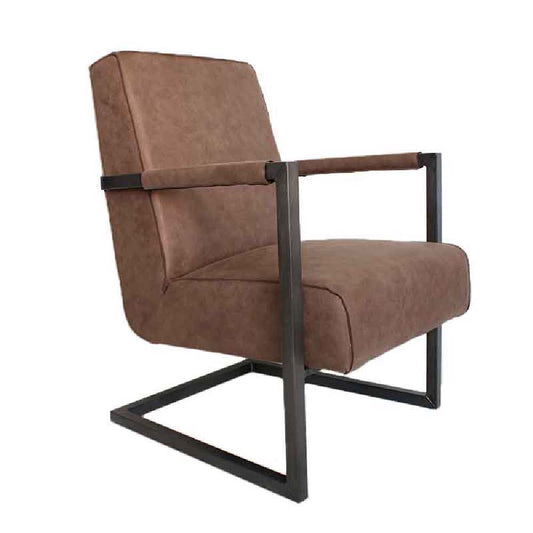 Fauteuil Tyler taupe eco