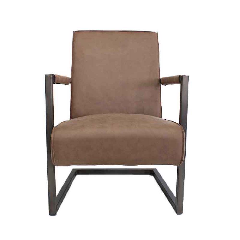 Fauteuil Tyler taupe eco