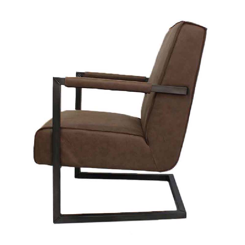 Fauteuil Tyler taupe eco