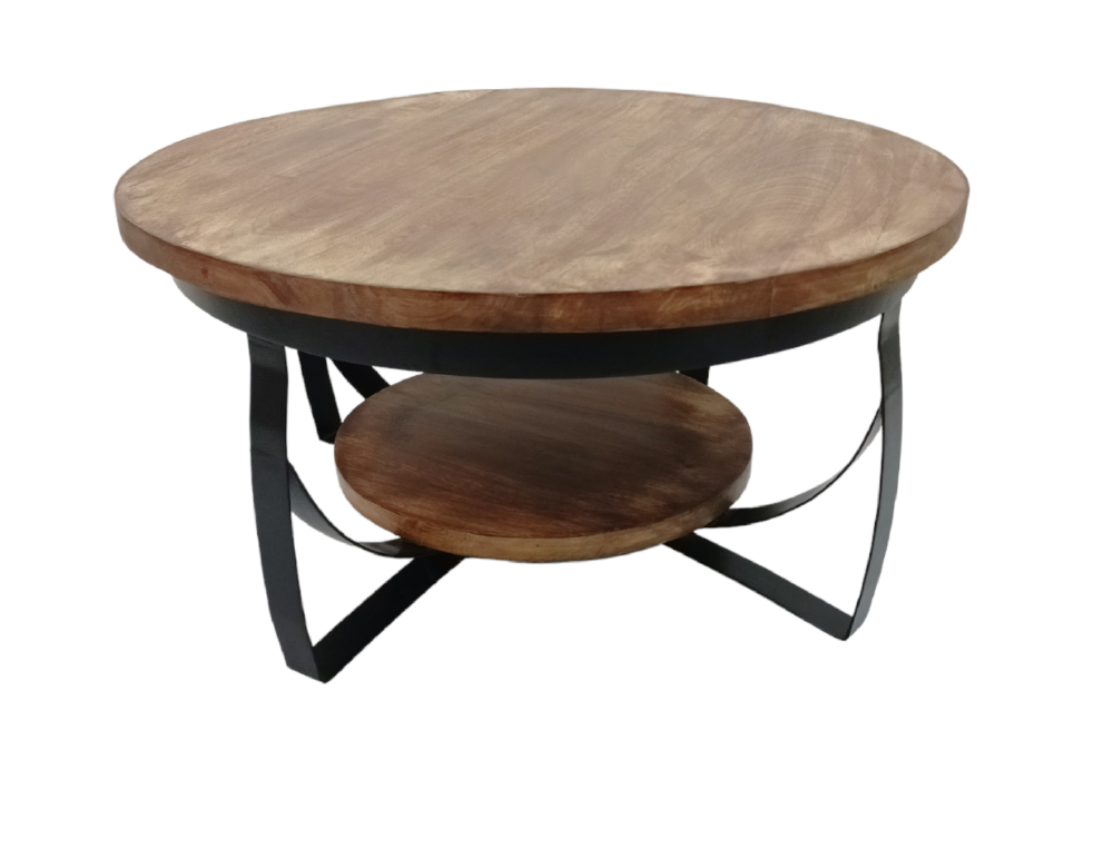 Salontafel Ocala hout 70 cm