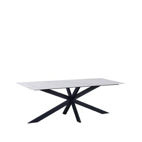 Eettafel Floris 210 x 100 cm wit