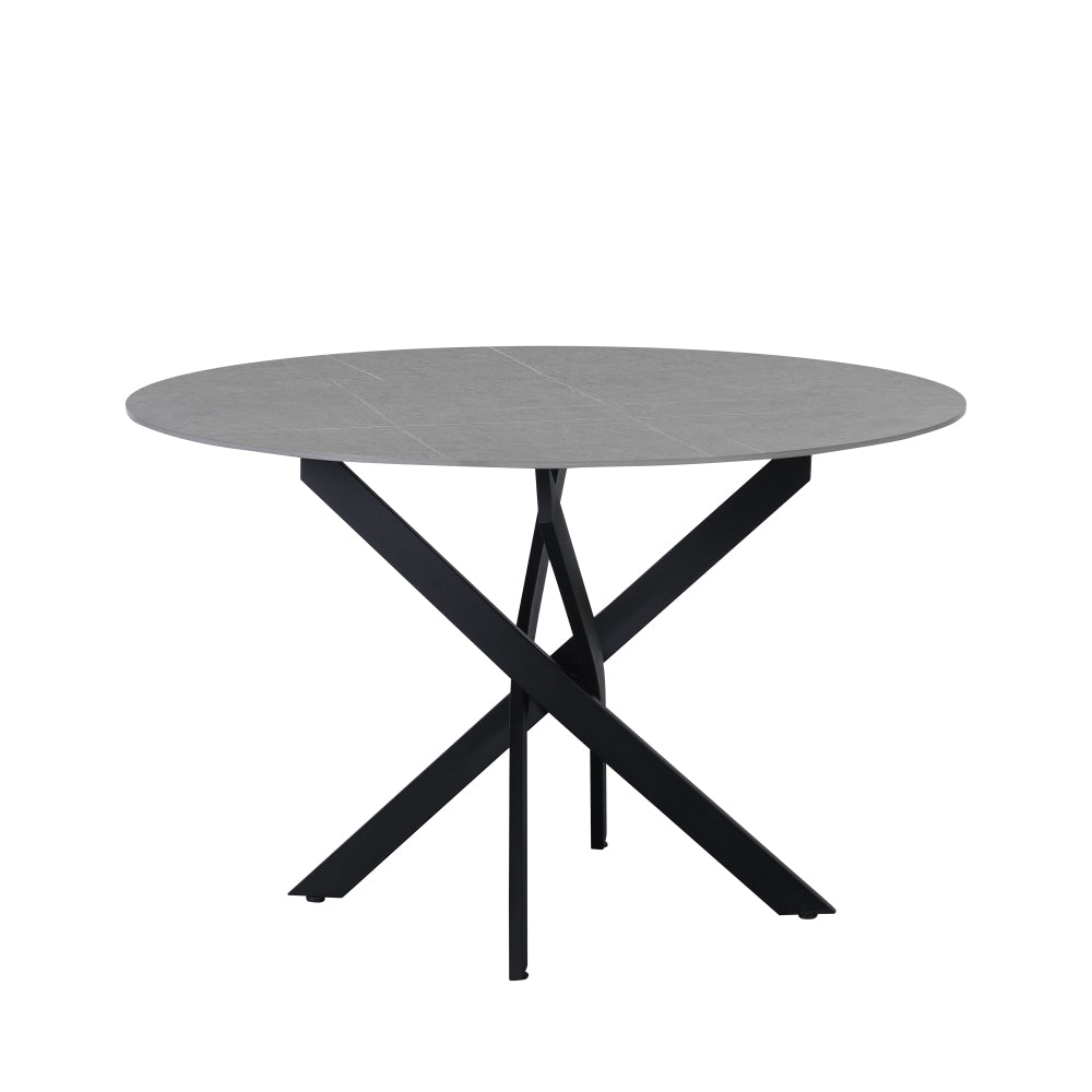 Eettafel Dean 130 cm grijs