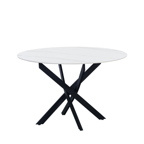 Eettafel Dean 110 cm wit