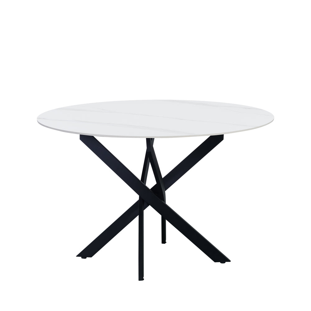 Eettafel Dean 110 cm wit