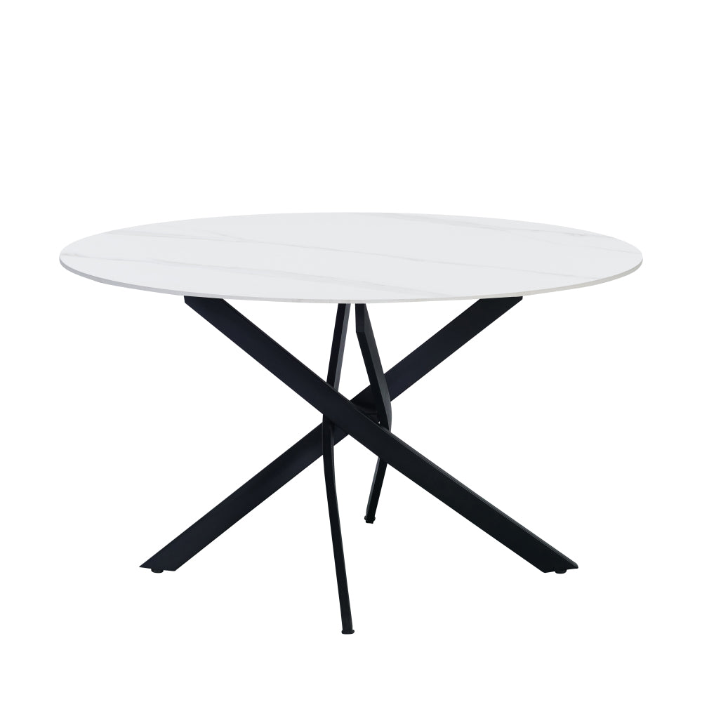 Eettafel Dean 120cm wit