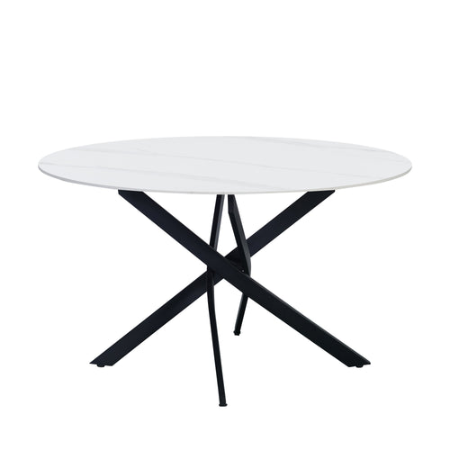 Eettafel Dean 120cm wit