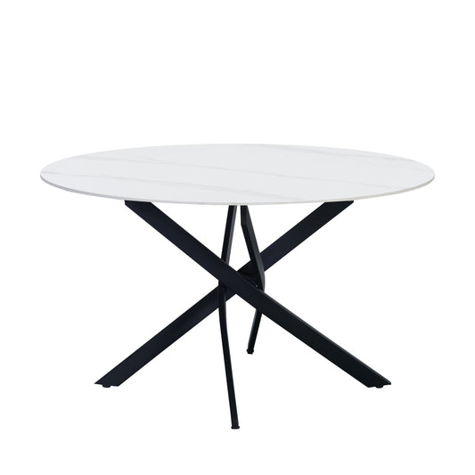 Eettafel Dean 120cm wit