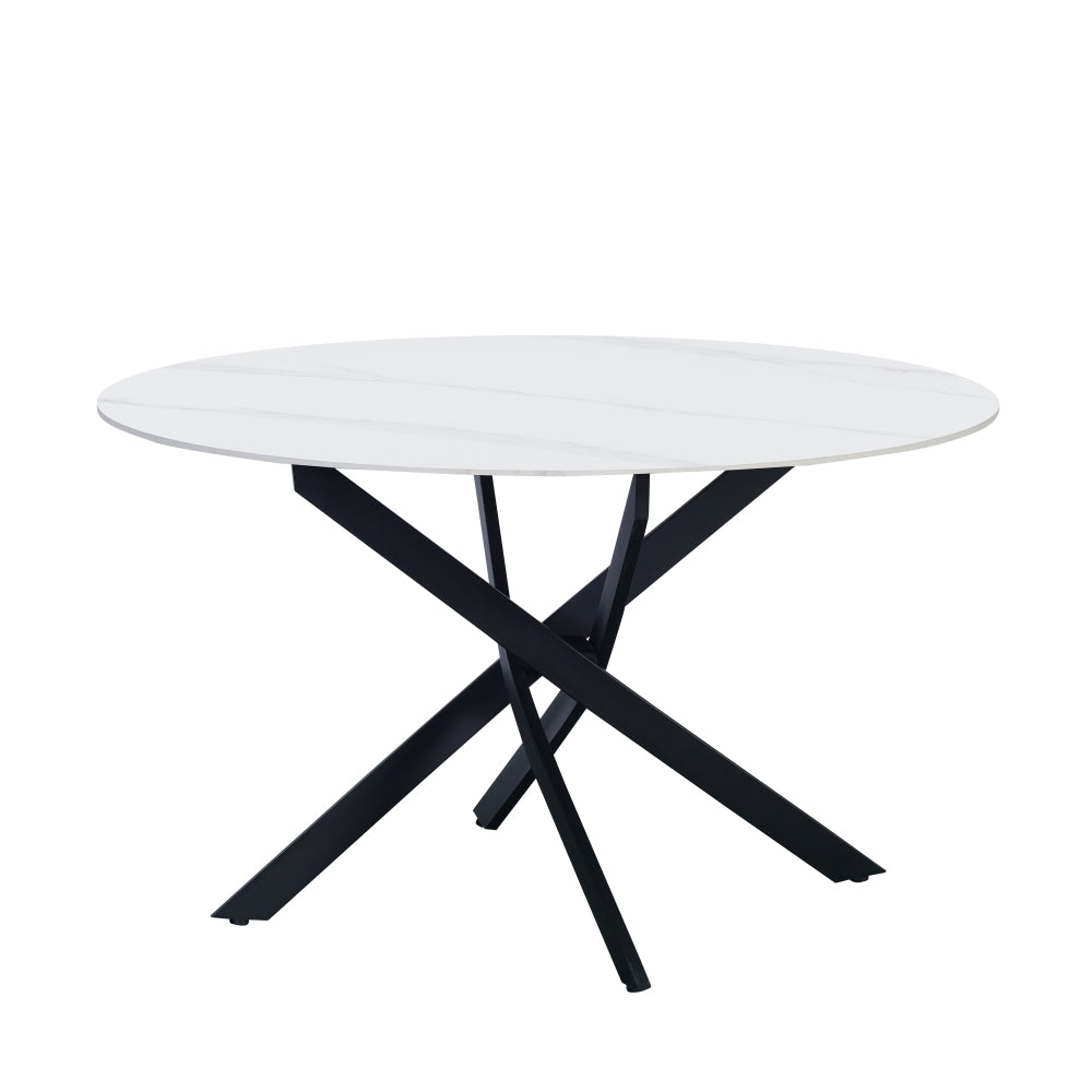 Eettafel Dean 120cm wit