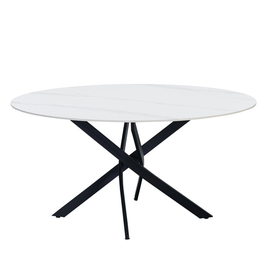 Eettafel Dean 150 cm wit
