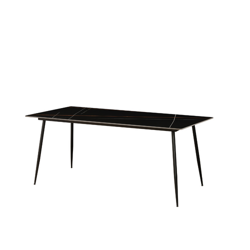 Eettafel Teun 190x90 zwart