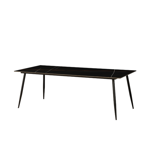 Eettafel Teun 210x100 zwart