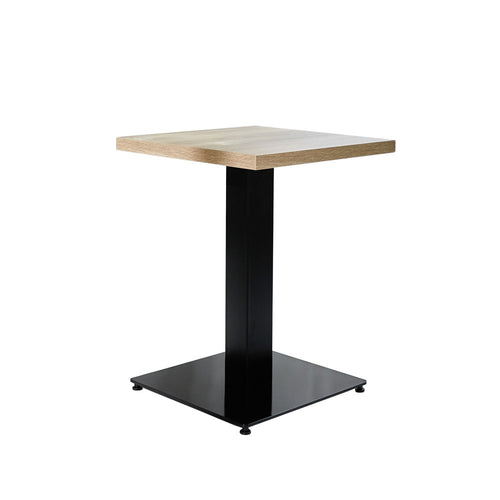 Bistro 80x80 vierkant Rustiek eikenblad