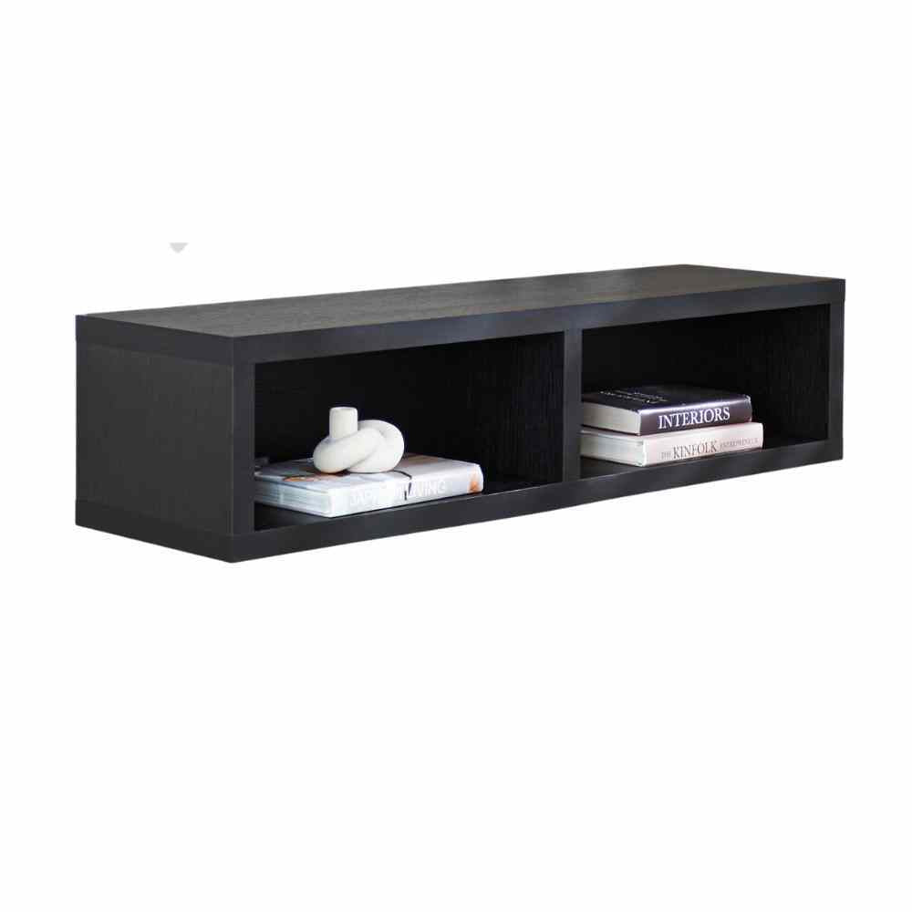 TV-meubel Boris 125x30x35 Zwart